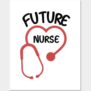 Future Nurse Stethoscope Posters and Art